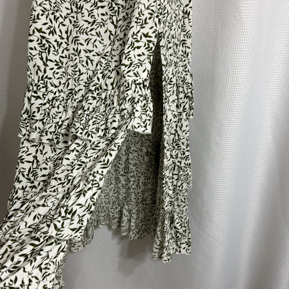 NWT YIDARTON strapless, casual maxi dress.  Size L - Picture 3 of 6